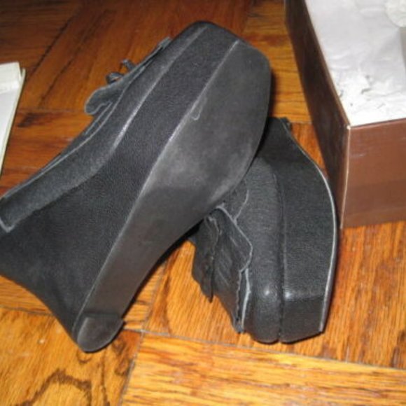 Jeffery Campbell Allison Vintage Platform Penny Loafers NIB - Picture 6 of 8